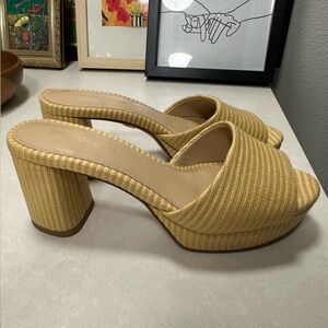 Veronica bears Dali Raffia Slide